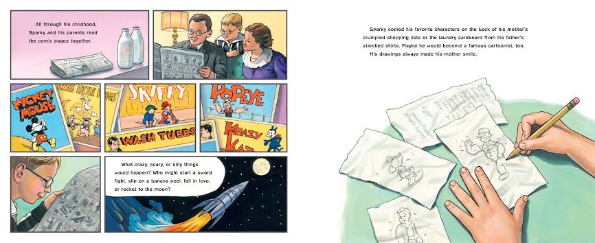 Born to Draw Comics: The Story of Charles Schulz and the Creation of Peanuts