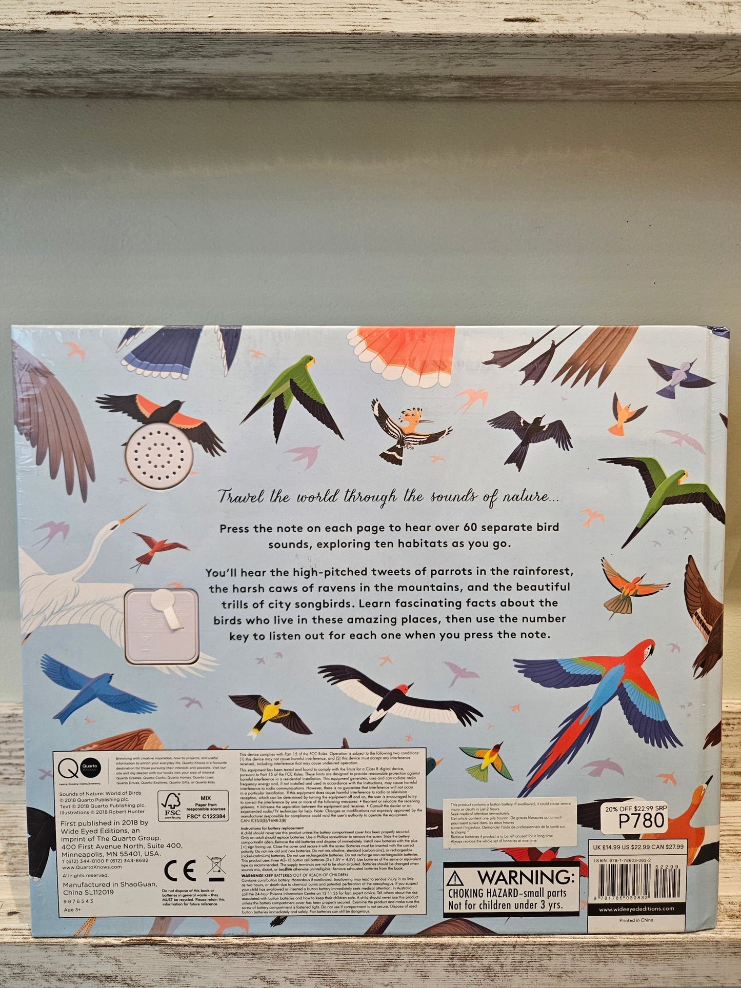 Sounds of Nature: World of Birds (Sound Book)