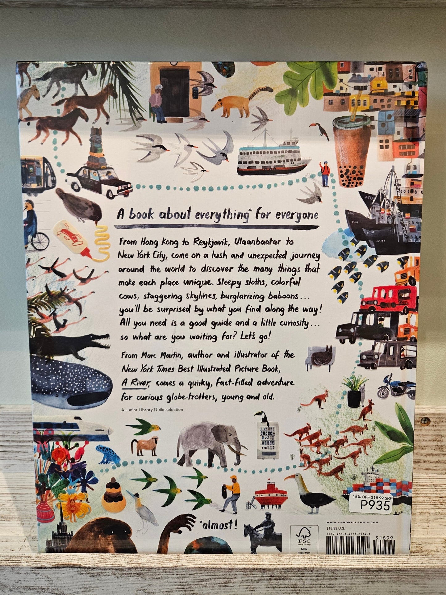 Everything & Everywhere: A Fact-Filled Adventure for Curious Globe-Trotters