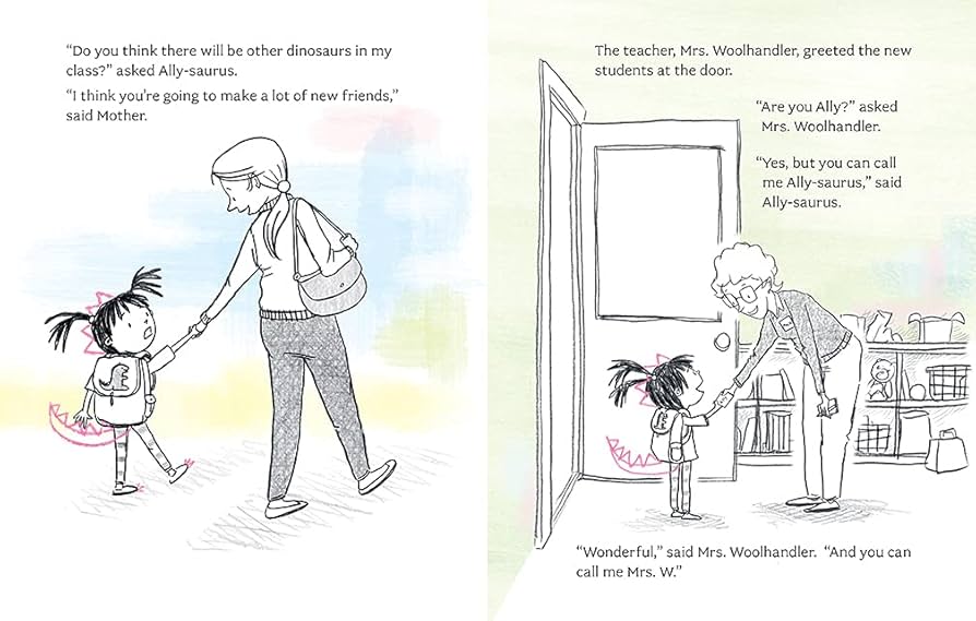 Ally-saurus & the First Day of School