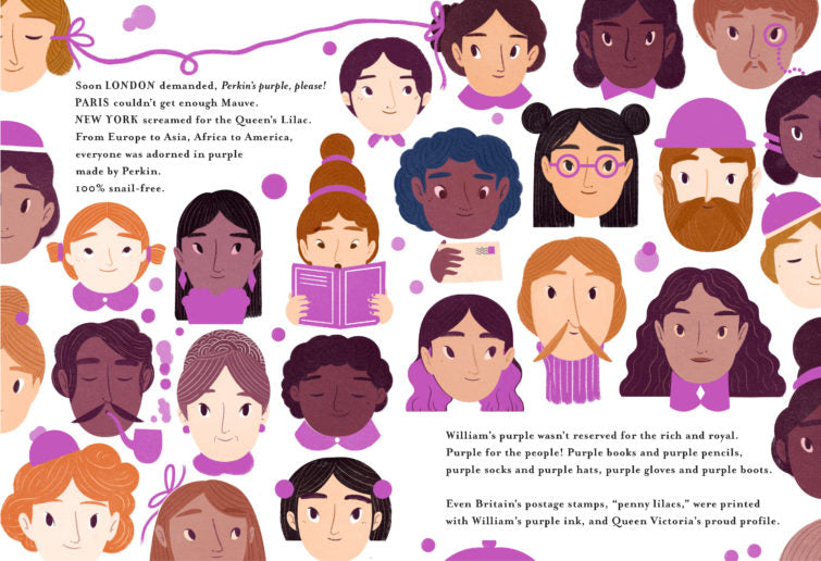 Perkin's Perfect Purple: How a Boy Created Color with Chemistry