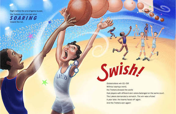 Swish! The Slam-Dunking, Alley-Ooping, High-Flying Harlem Globetrotters